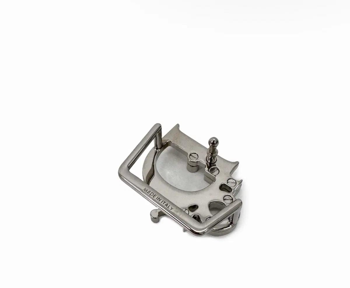디올 오블리크 벨트 버클 루테늄 피니시 실버 35mm 4915ORMET 6
