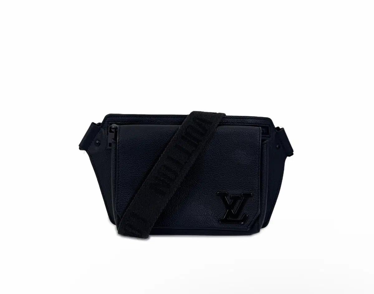 루이비통 LV 로고 에어로그램 테이크오프 슬링백 블랙 M57081 2