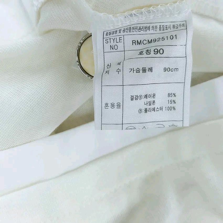 로엠 여성 여름 원후크 슬림핏 반팔숏자켓 아이보리 (HU46362) 6