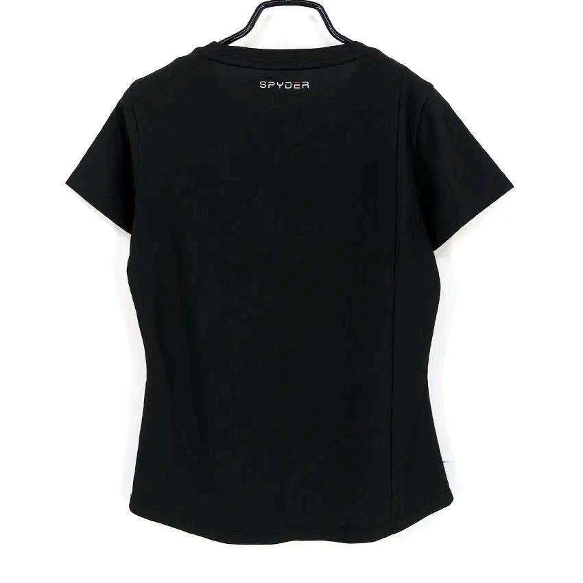스파이더 여성 여름 핏티드 기능성반팔티 블랙85 (HU46363) 3