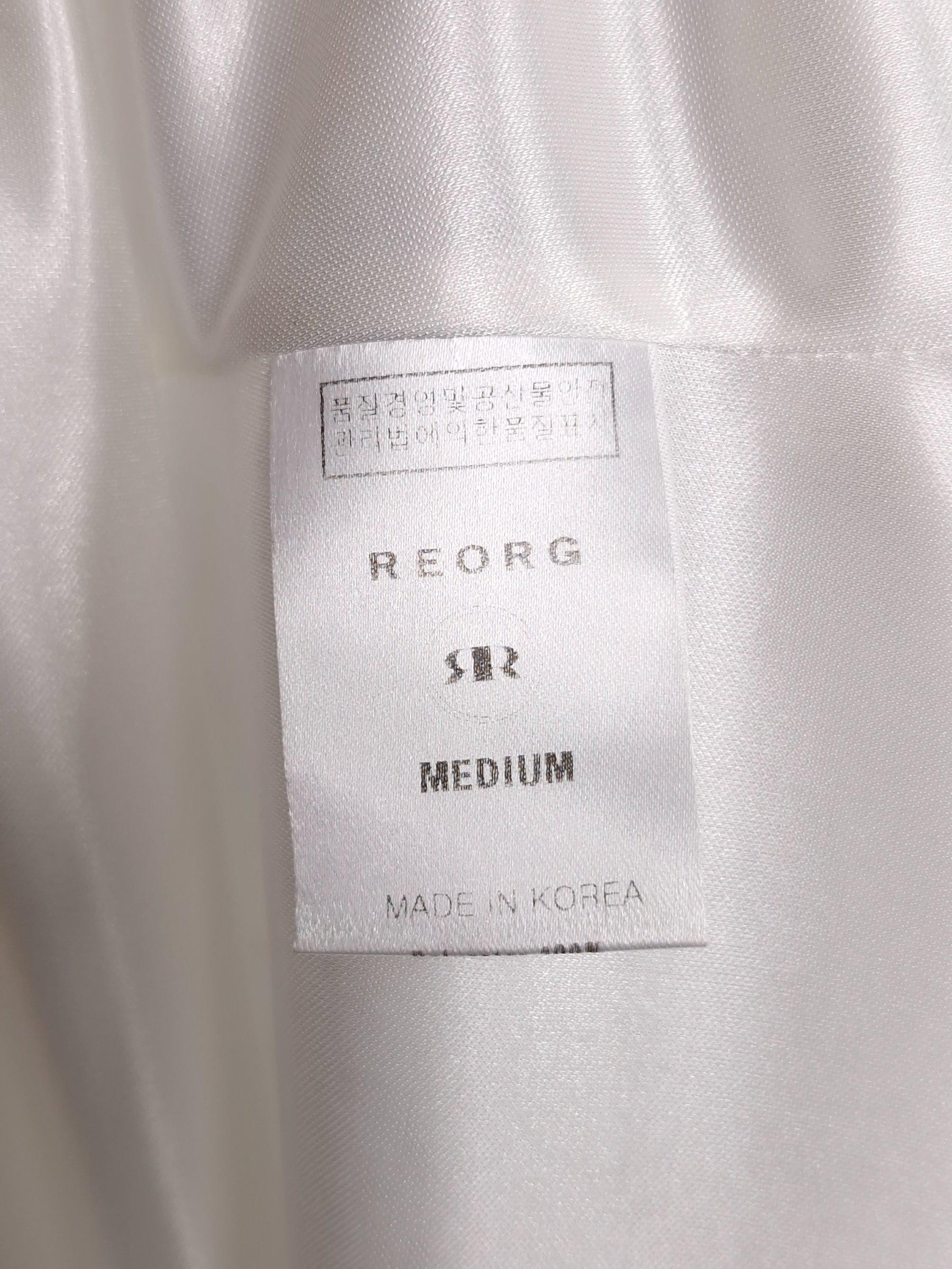 리올그 REORG 흰색 플라워 롱 원피스 M [A746] 5