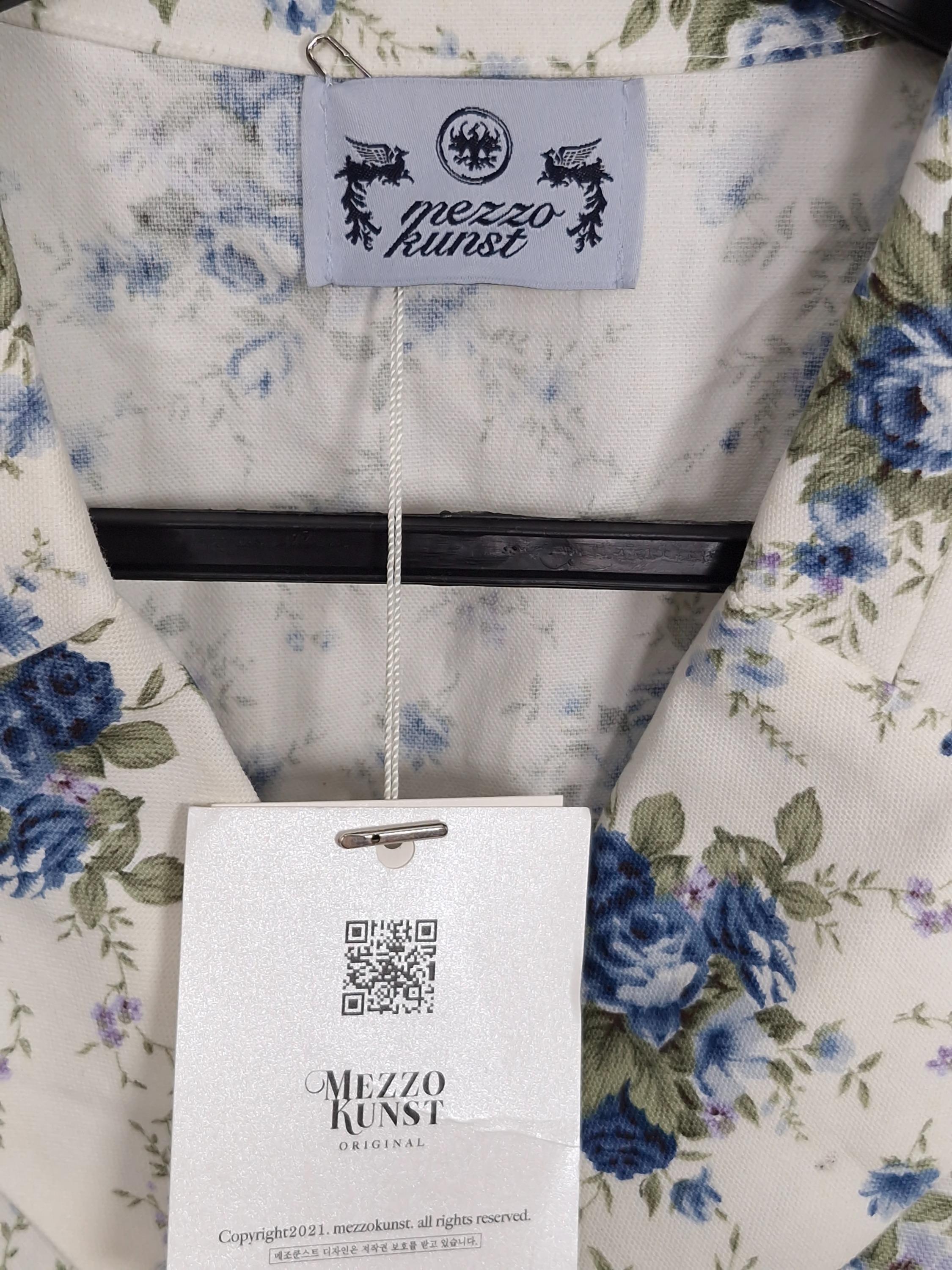 메조쿤스트 MEZZOKUNST 플라워 블라우스 (새상품) [A753] 4