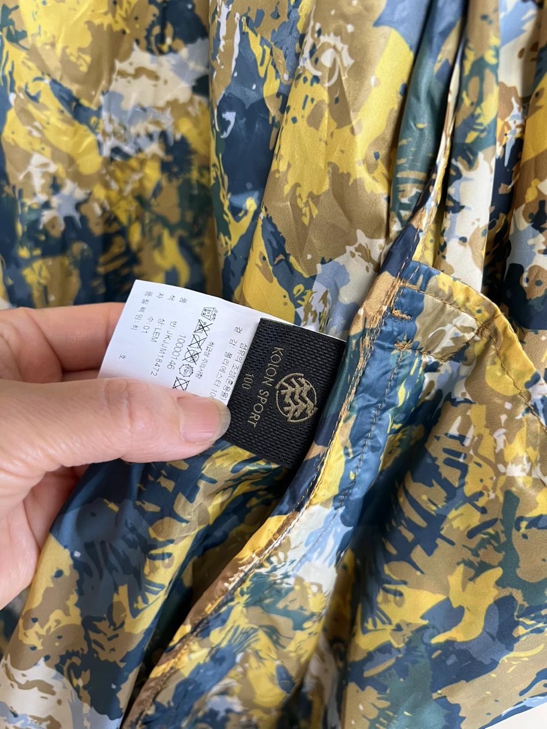 KOLON SPORT 롱 자켓 바람막이 레인코트남녀공용 9