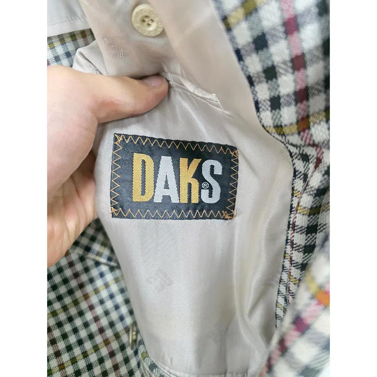 105 닥스 DAKS 체크 블레이저 자켓 C850 3