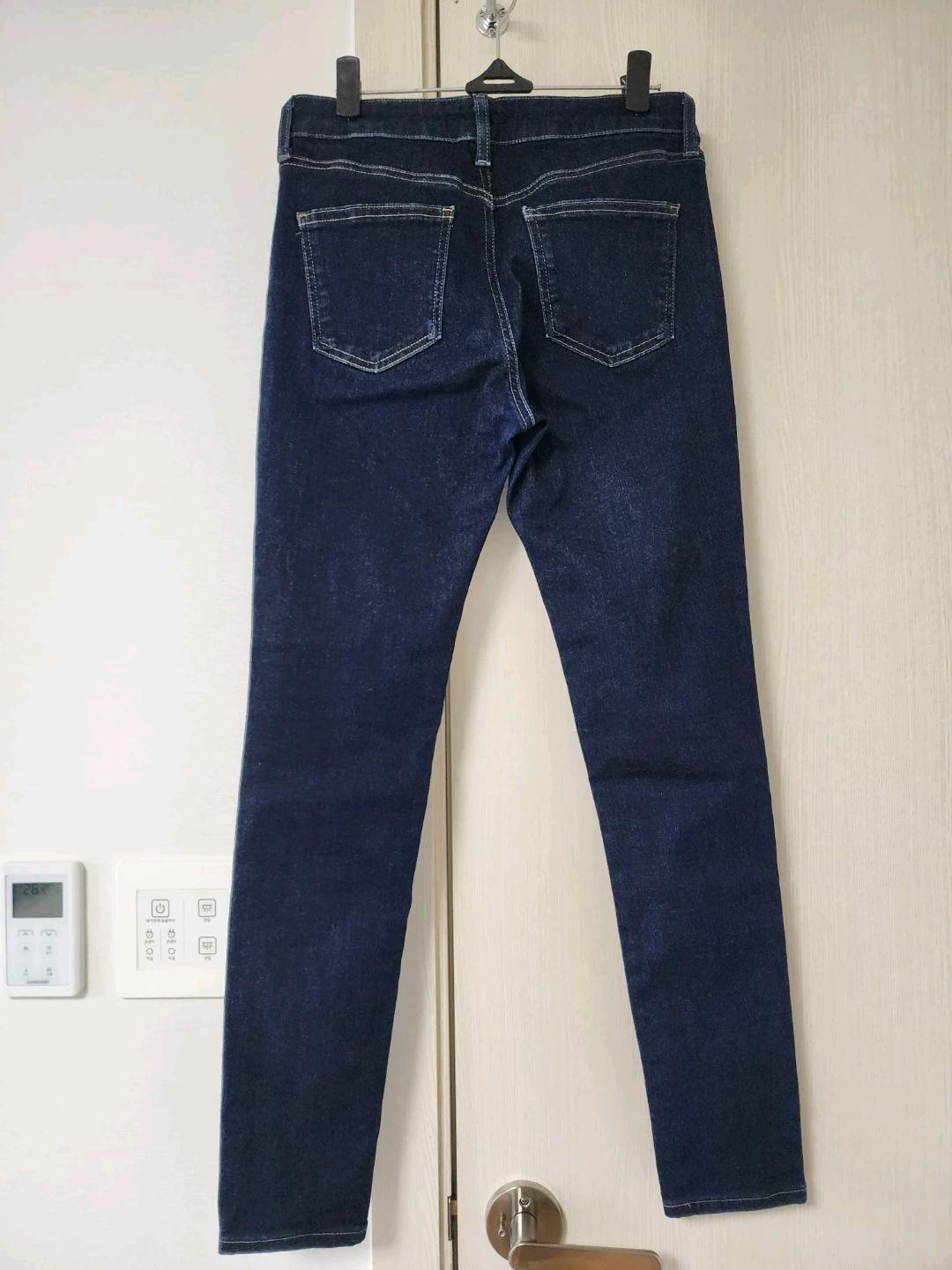 유니클로 스키니진 66 딥블루 4