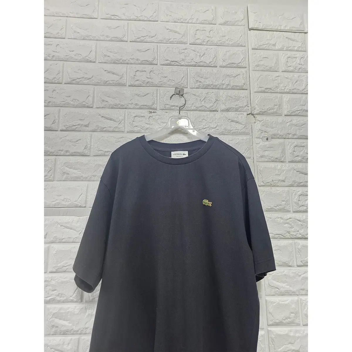 L 라코스테 블랙 반팔 티 E510 6