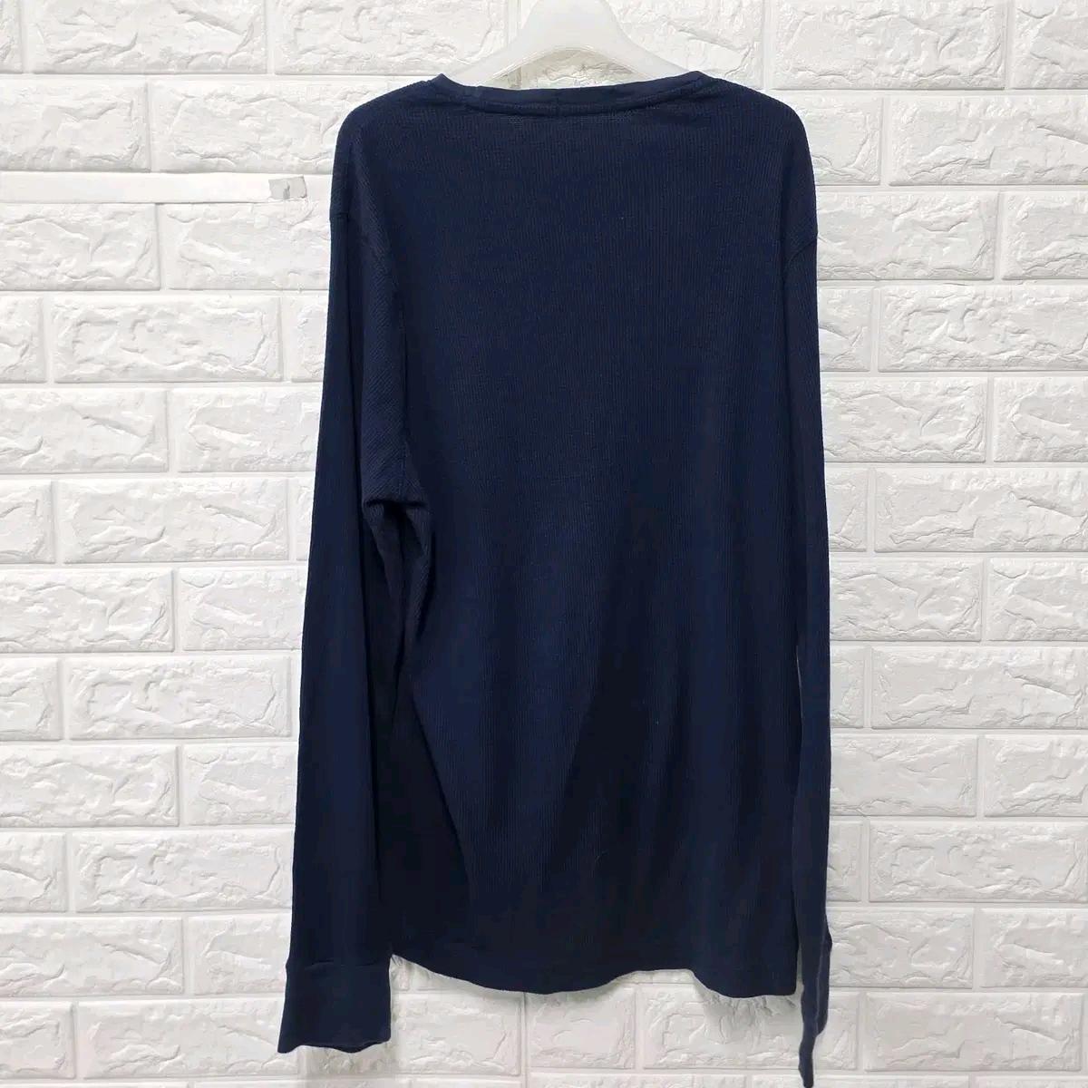 XL 폴로랄프로렌 네이비 와플 롱슬리브리스 E547 5