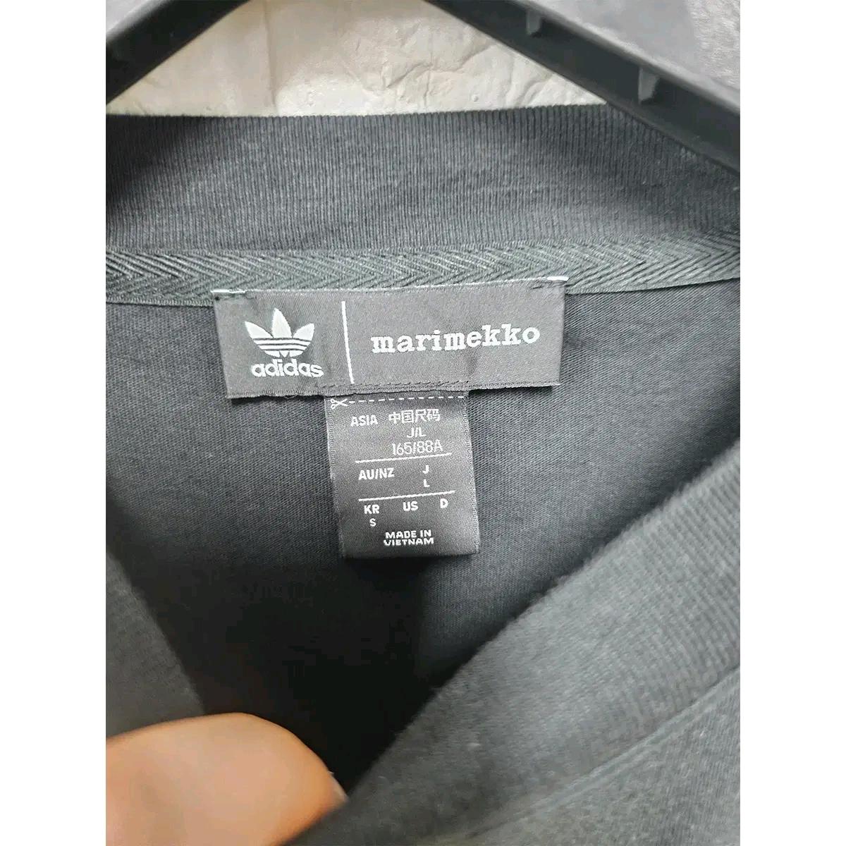 S 아디다스 마리메꼬 블랙 빅로고 원피스 E553 3