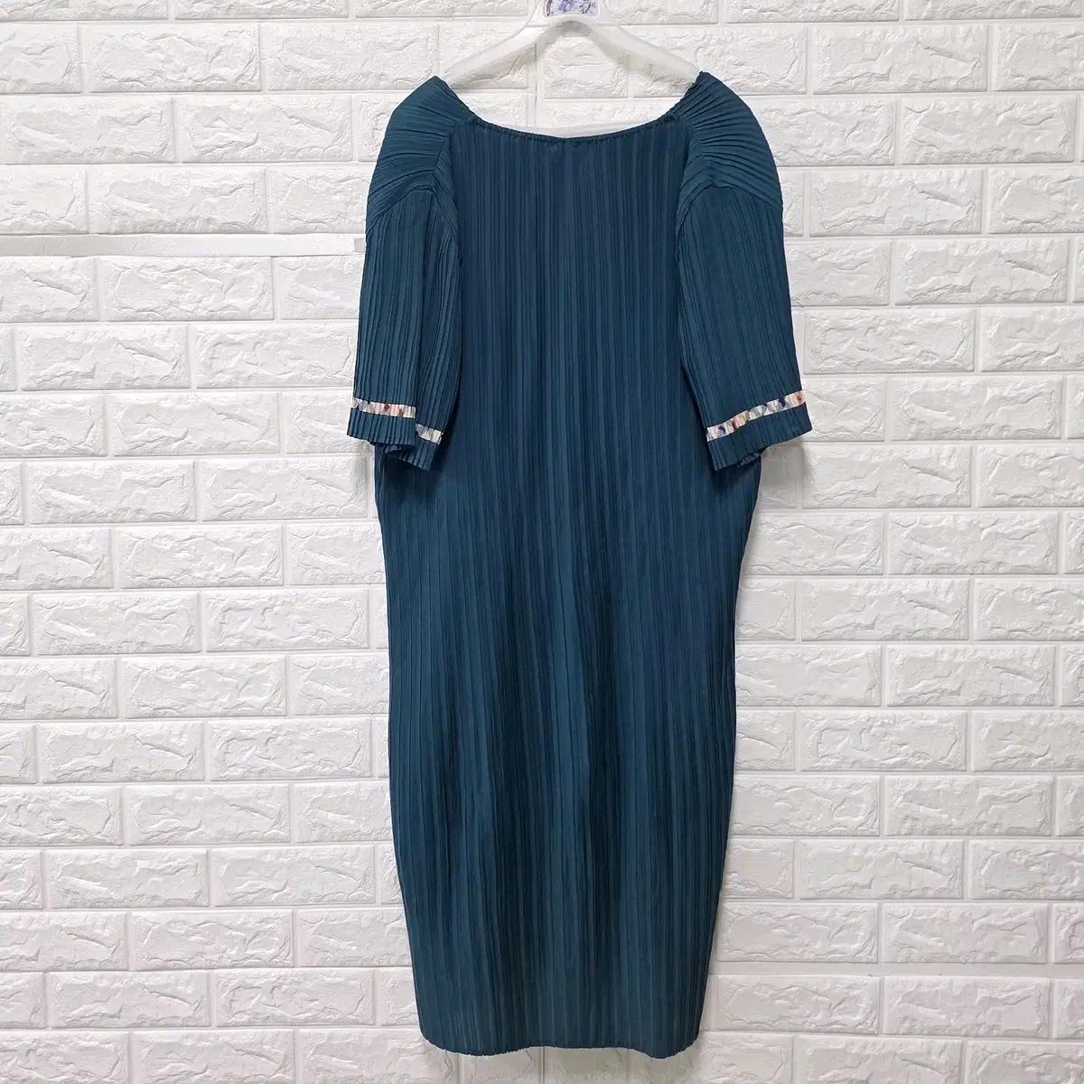 Free 22s 닥스 DAKS 플리츠 원피스 E556 2
