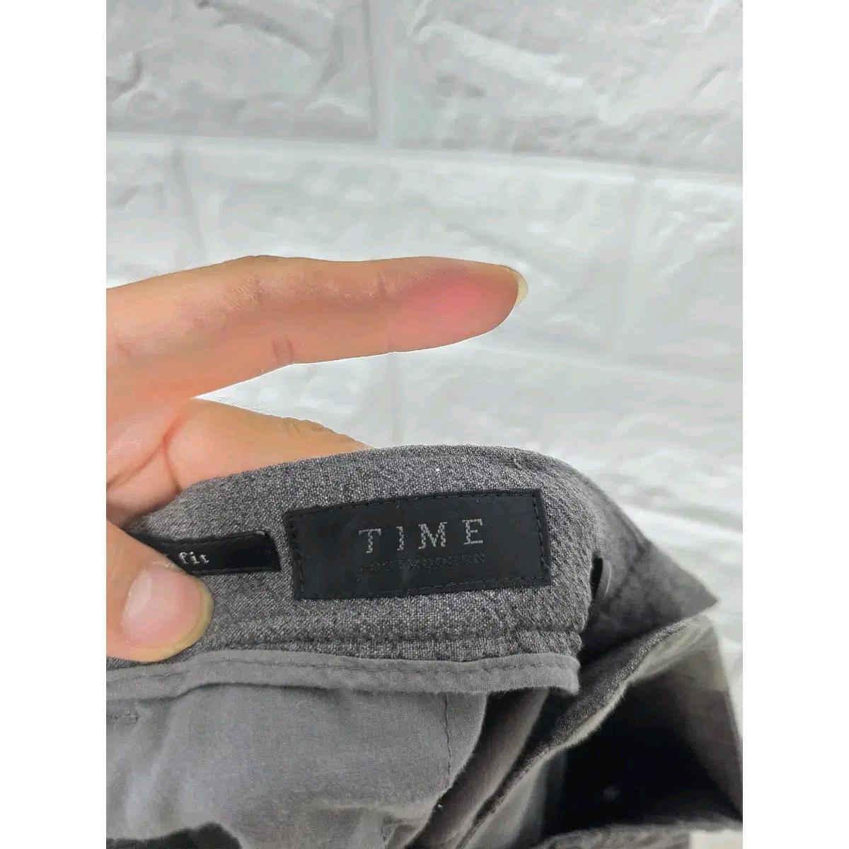 32인치 한섬 타임 그레이 슬렉스 E385 3