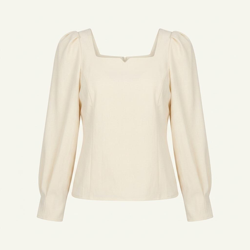 플로움 rose vine blouse(black)  1