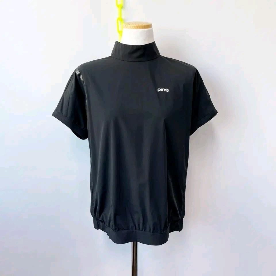 핑 2021 여성 폴라넥 바람막이반팔 100 2