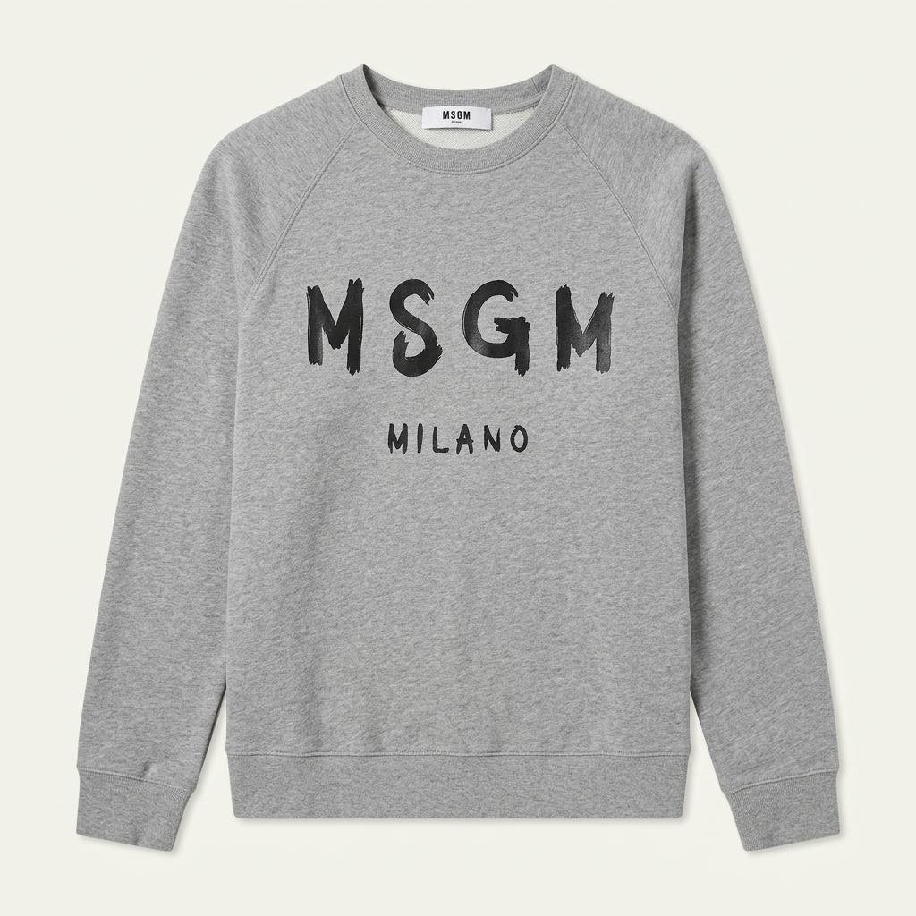 MSGM 밀라노 맨투맨 스웻셔츠 Made in ITALY