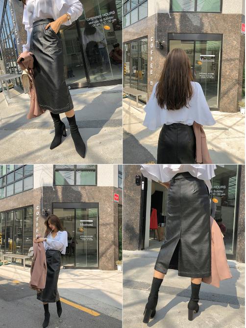 #레드브라운 225-뾰족코 9cm 삭스앵클부츠-새상품 8