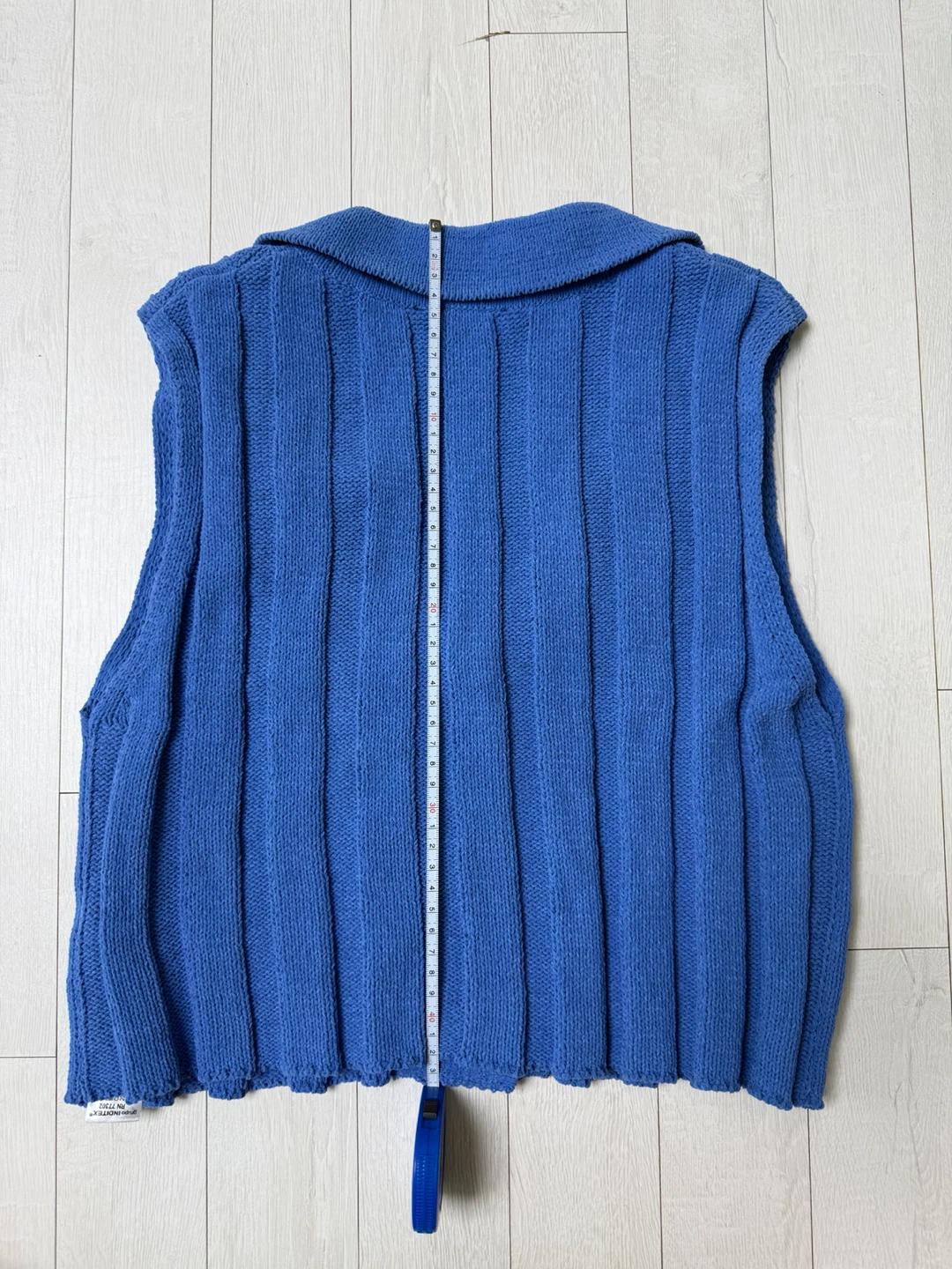 [ZARA] 자라 블루 니트 탑 베스트 7