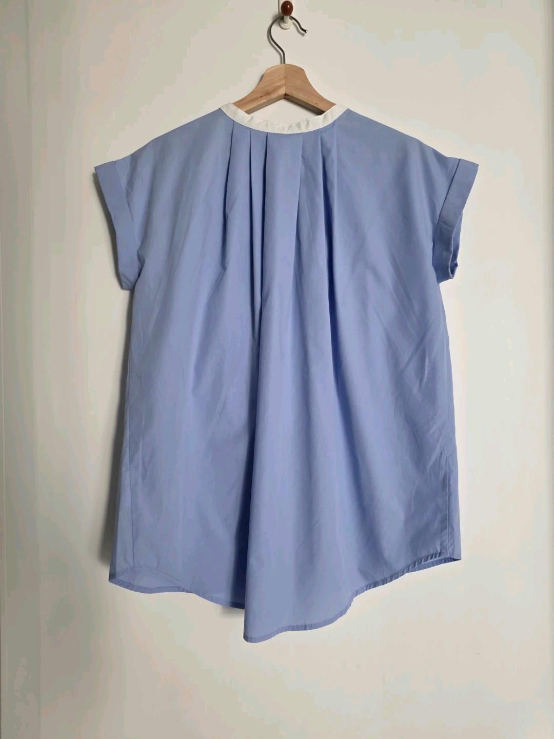 UNITED ARROWS 블루 셔츠 원피스 3