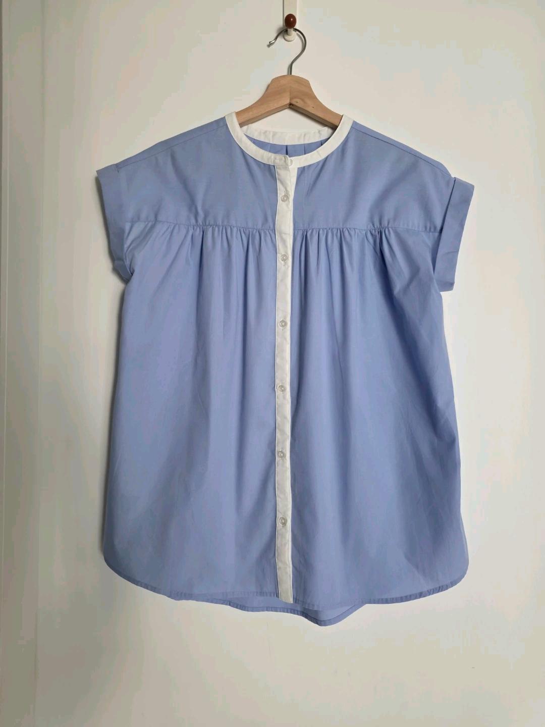 UNITED ARROWS 블루 셔츠 원피스 2