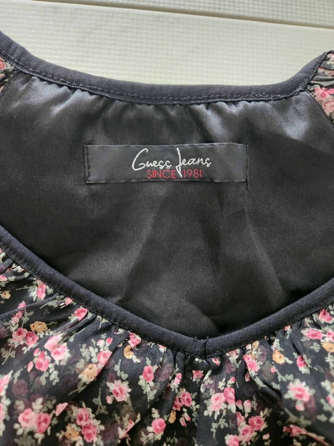 Guess Jeans 플라워 쉬폰 원피스 4