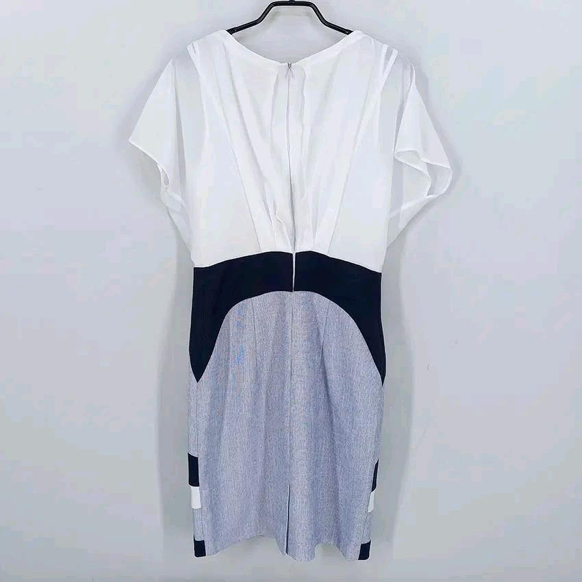 JJ지코트 여성 여름 세미가오리핏 원피스 화이트 (HU46389) 3