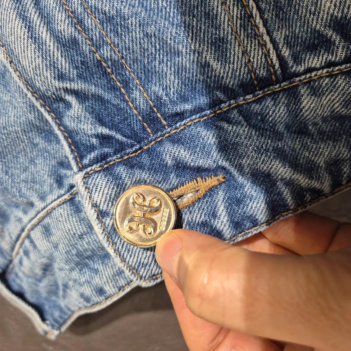 오브제 데님 핀턱 숏팬츠 6