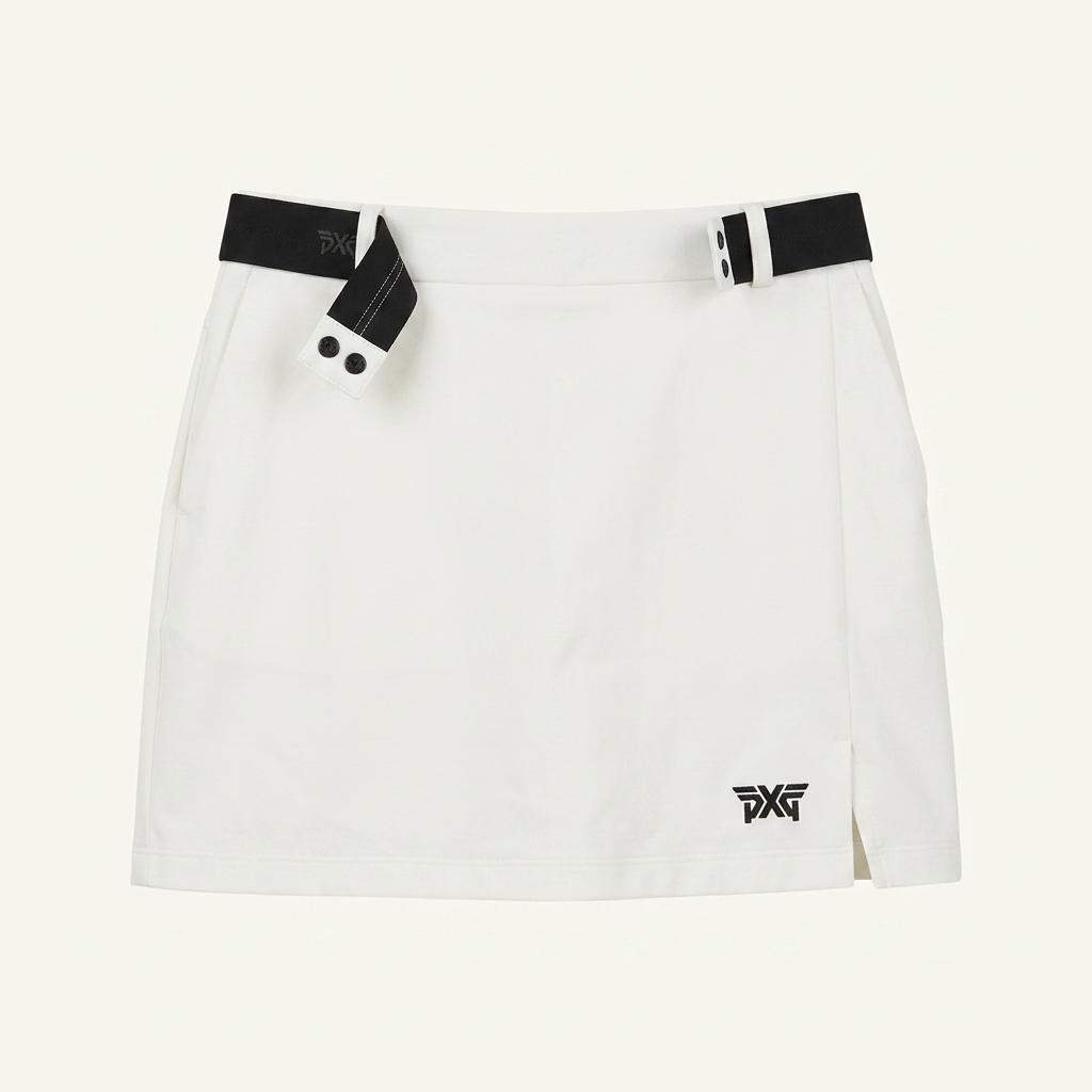 PXG 여성 골프 스커트 화이트
