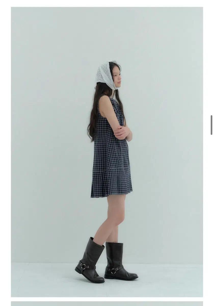플로움 Komorebi Check Dress m사이즈 3