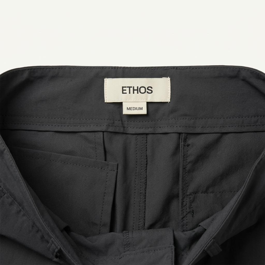 에토스 ETHOS 카고 나일론 조거 팬츠 블랙