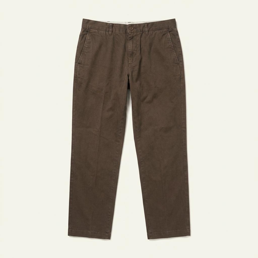 빈폴 Beanpole 클래식 빈티지 코튼 치노 면바지 브라운