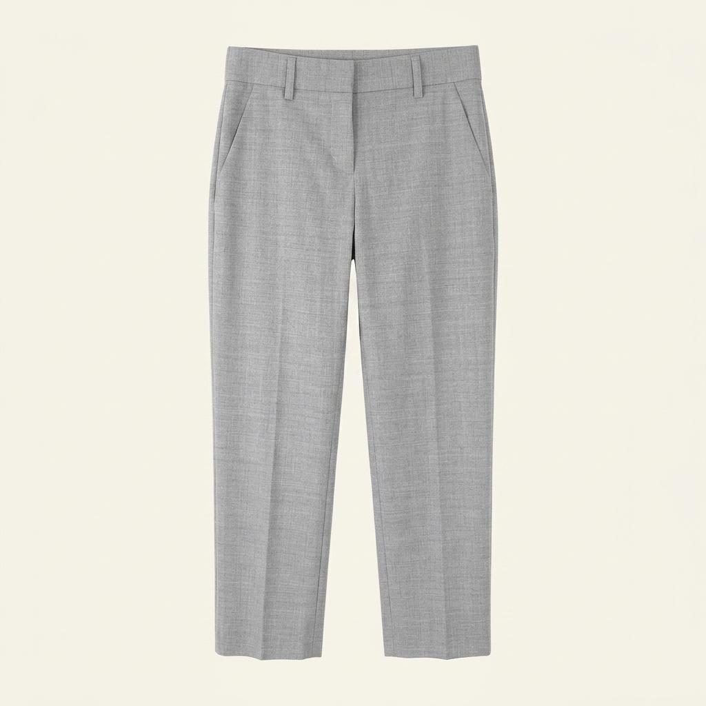 DKNY 울혼방 일자핏 팬츠 XS