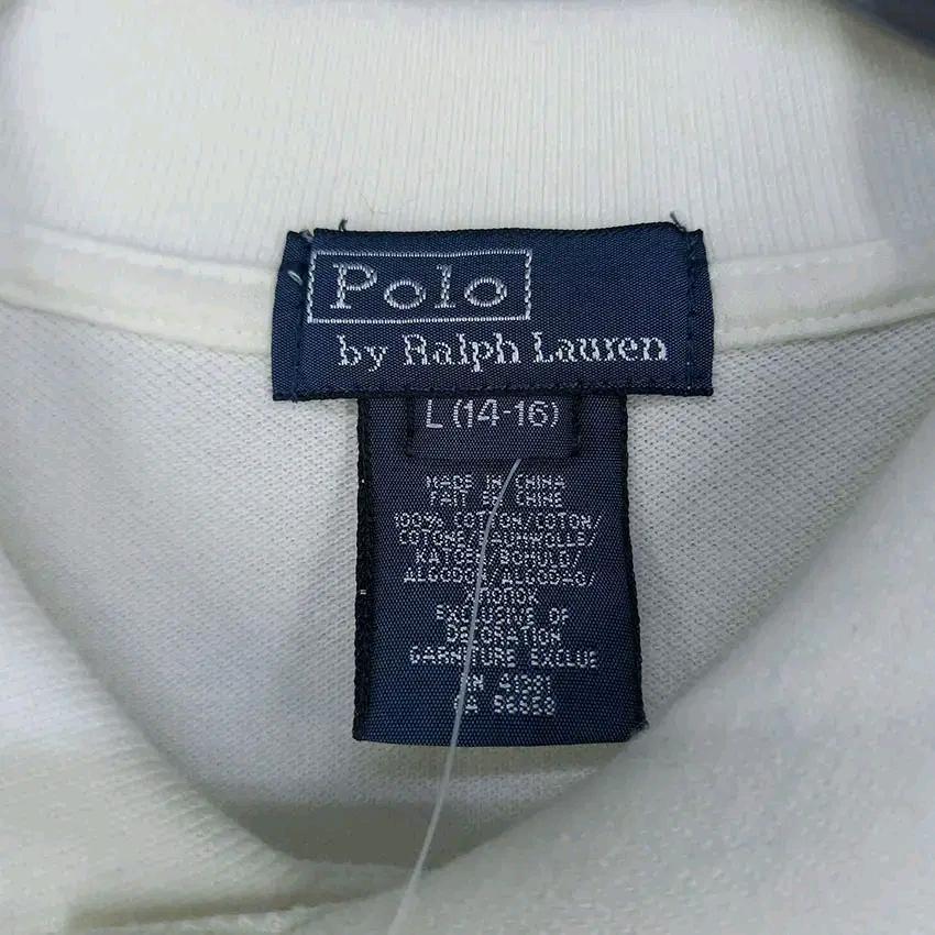 폴로랄프로렌 아동 코튼 카라티 아이보리 L(14-16) (HU10160) 7