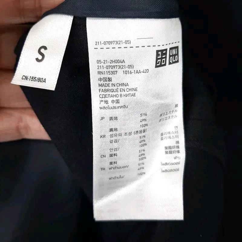 유니클로 새상품 주니어 테일러드재킷 155 5