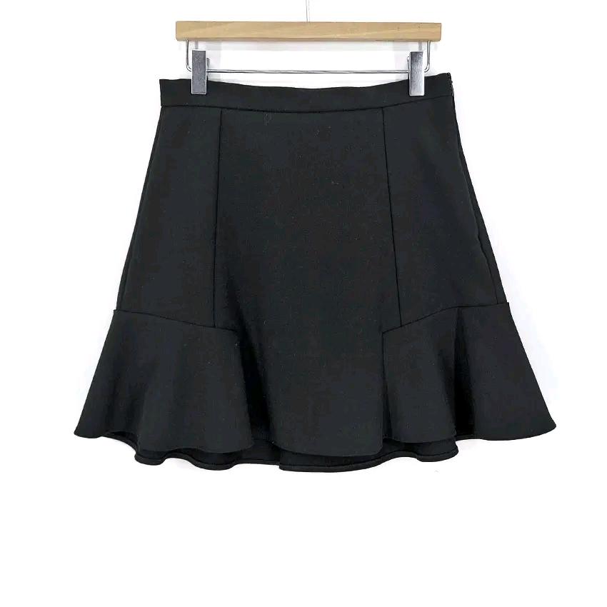 블라썸 여성 춘추 폴리 미니스커트 블랙 (HU43599) 2
