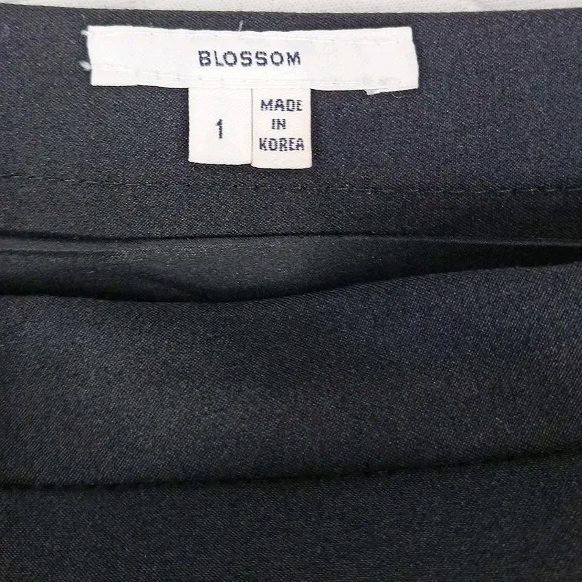 블라썸 여성 춘추 폴리 미니스커트 블랙 (HU43599) 5