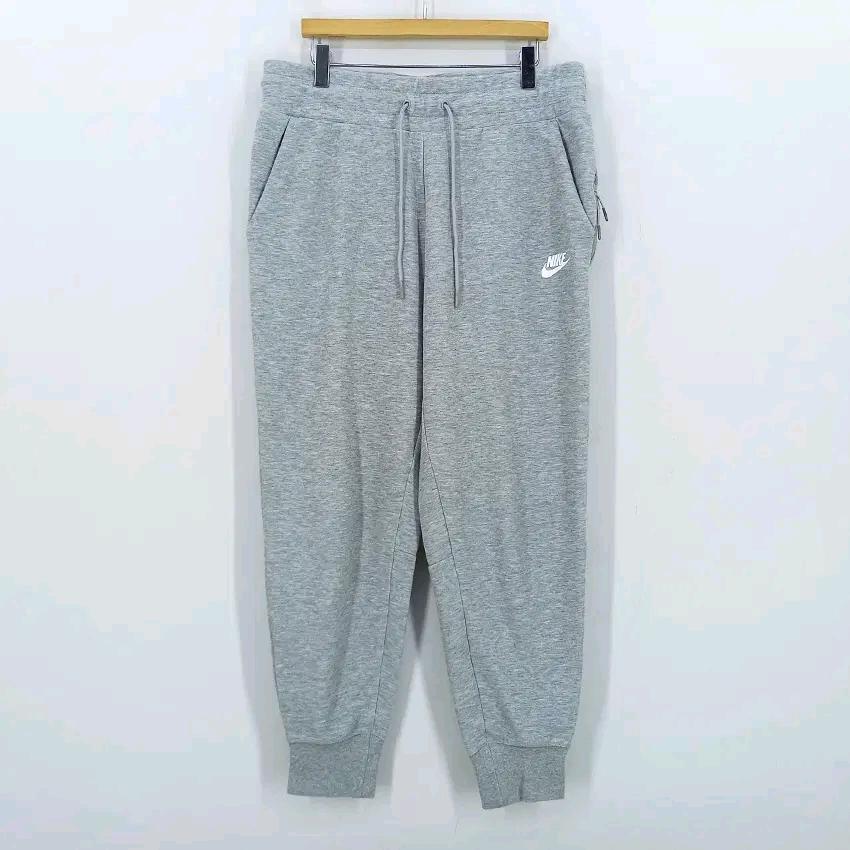 나이키 여성 춘추 약밴딩 9부 조거팬츠 그레이75(L) (HU43612) 2