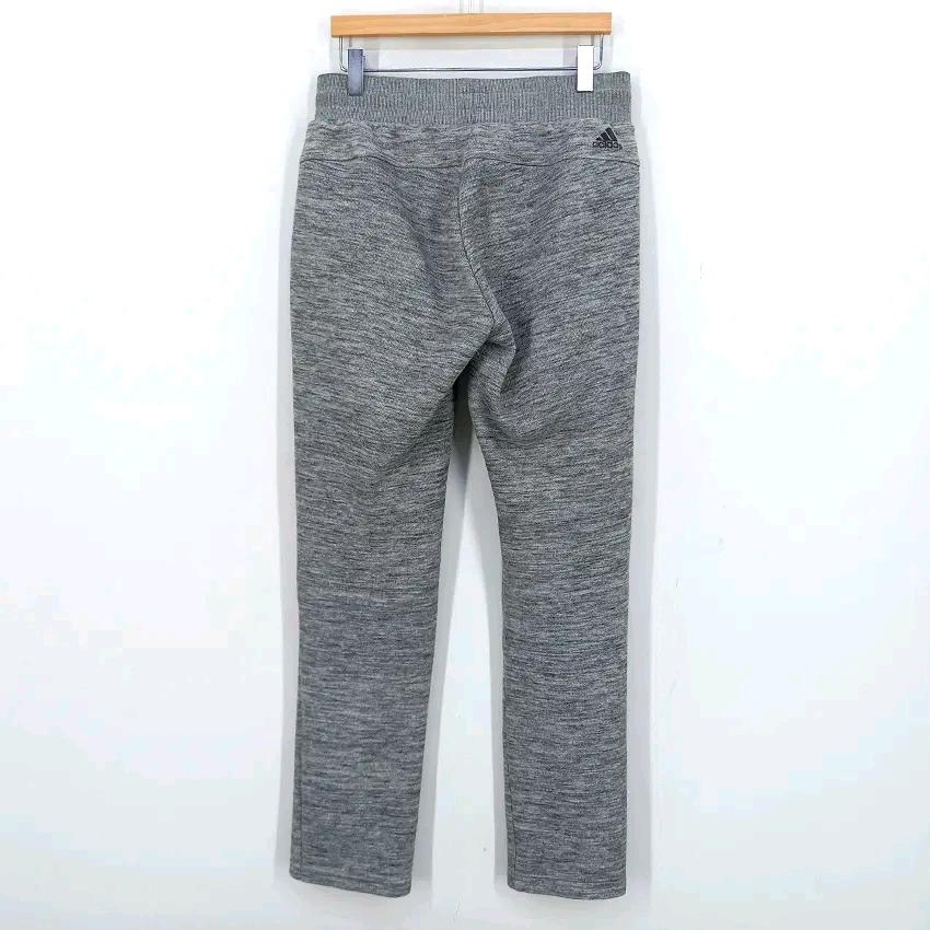 아디다스 여성 춘추보카시  9부 밴딩팬츠 그레이S (HU43613) 3