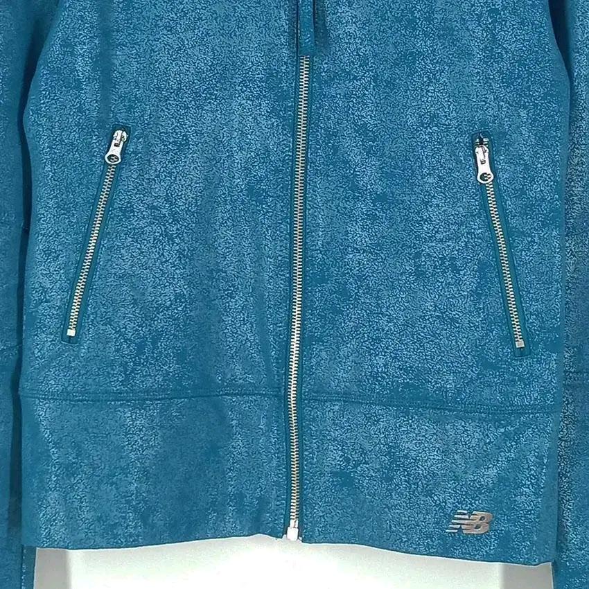 뉴발란스 여 폴리 라이더 집업자켓 블루XS (HU26439) 5