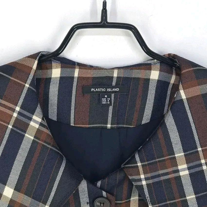 플라스틱아일랜드 여 벨트 셔츠형 원피스 네이비85 (HU26480) 7