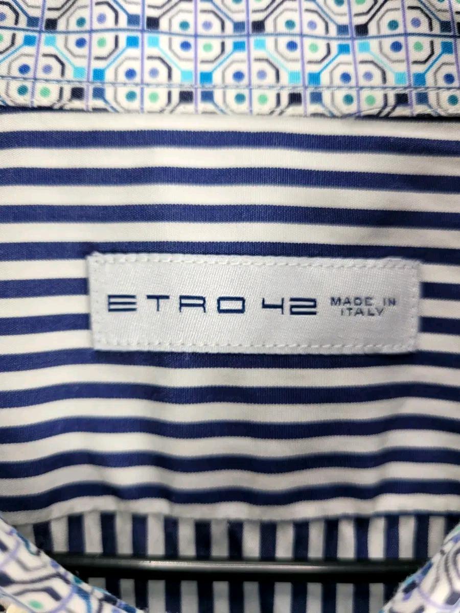 ETRO 스트라이프 패턴 셔츠 4