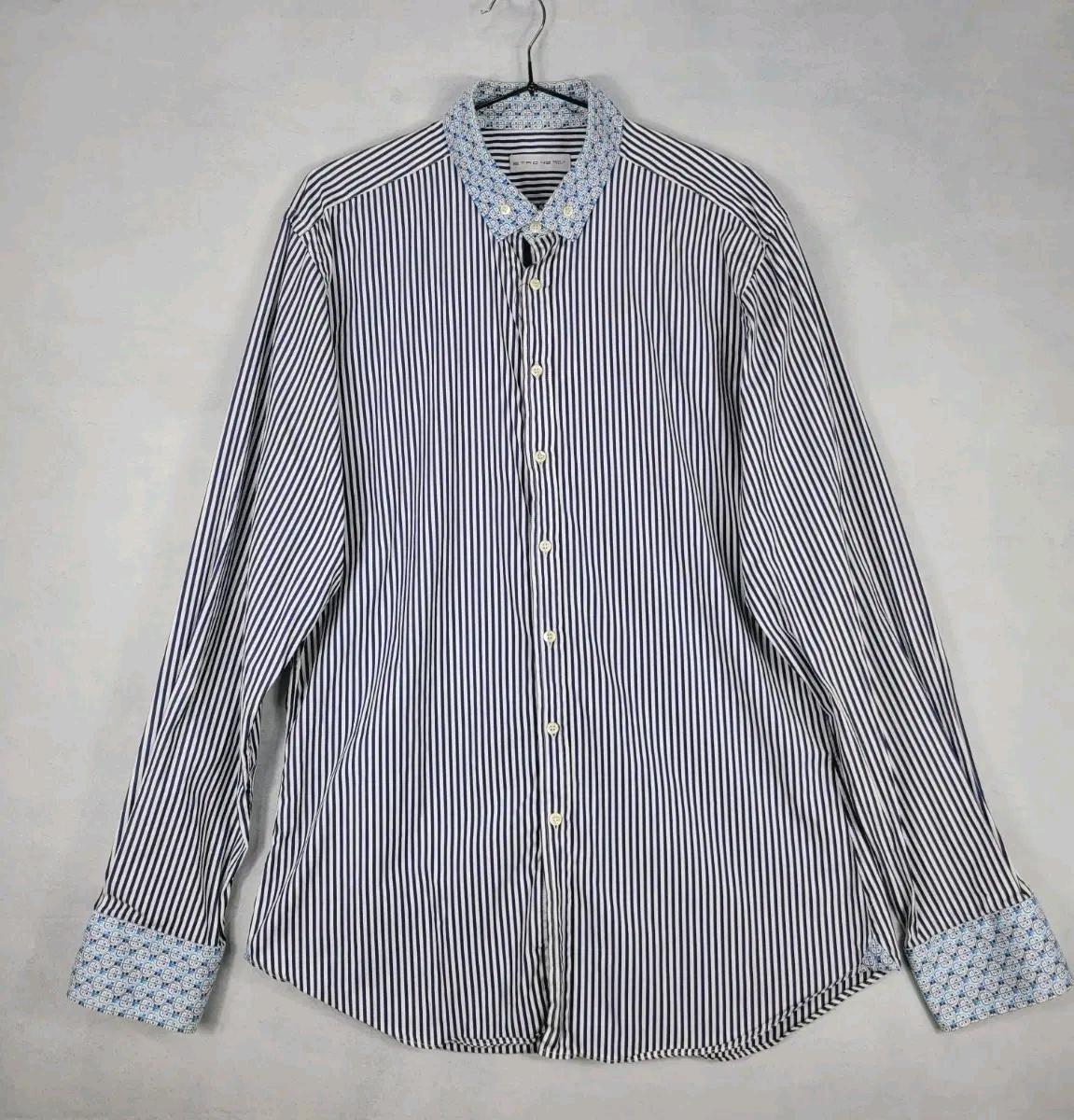ETRO 스트라이프 패턴 셔츠 2