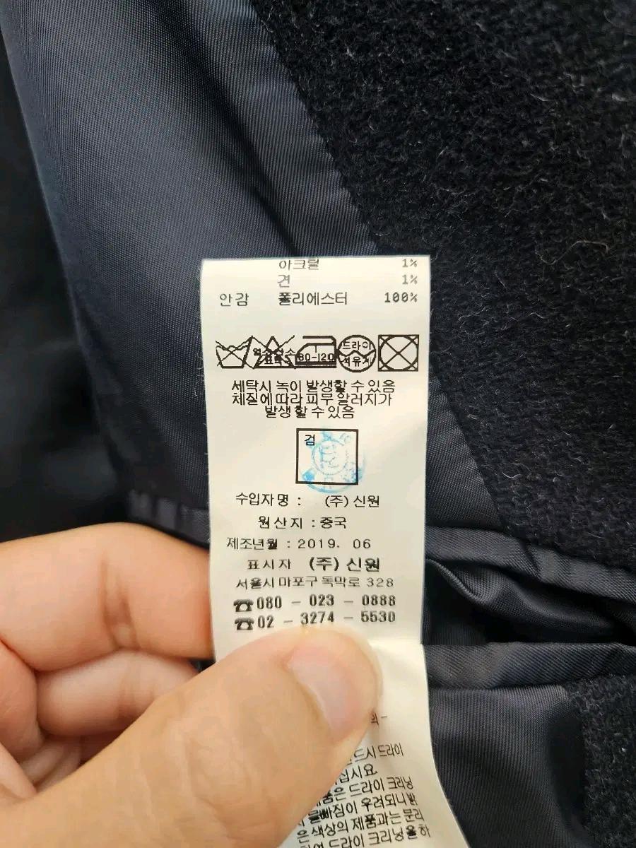 지이크 핸드메이드 체크 후드 코트 .417 7