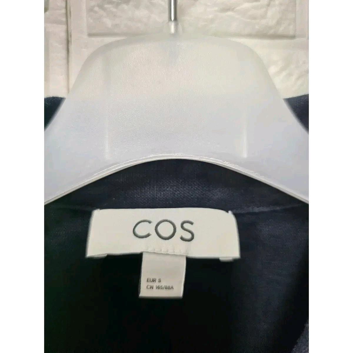 Free 코스 COS 블랙 마 린넨 롱 원피스 E615 3