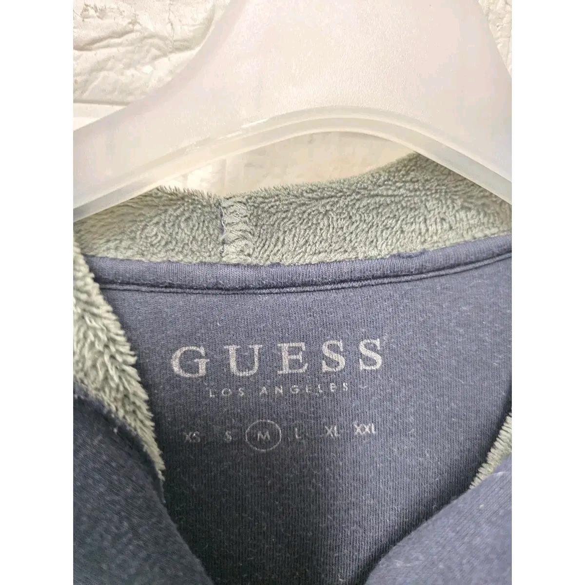 L 게스 GUESS 네이비 후드집업 C690 3