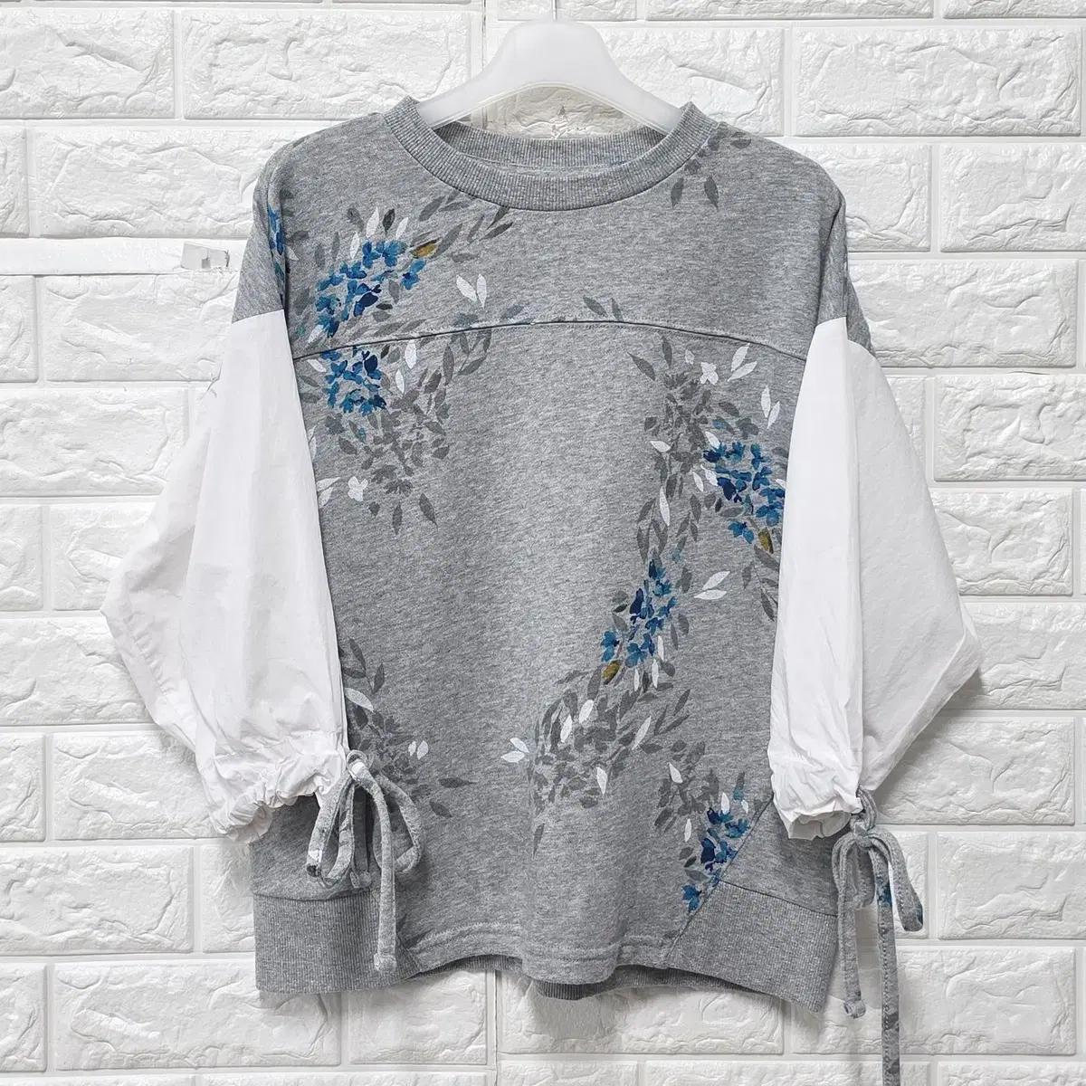 Free 도나카란 DKNY 그레이 블라우스 E634 2