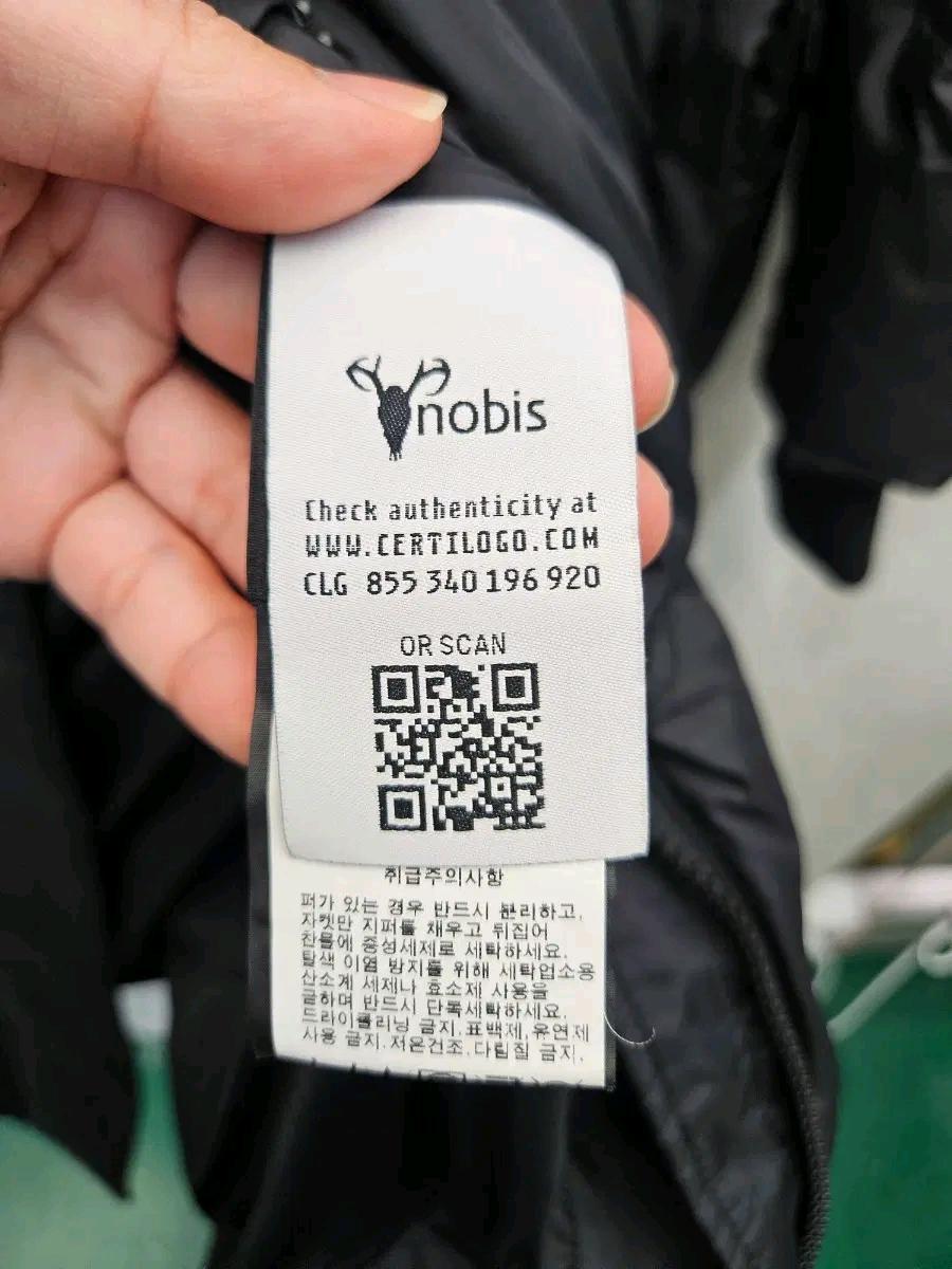 노비스 여성 블랙 롱패딩 .422 6