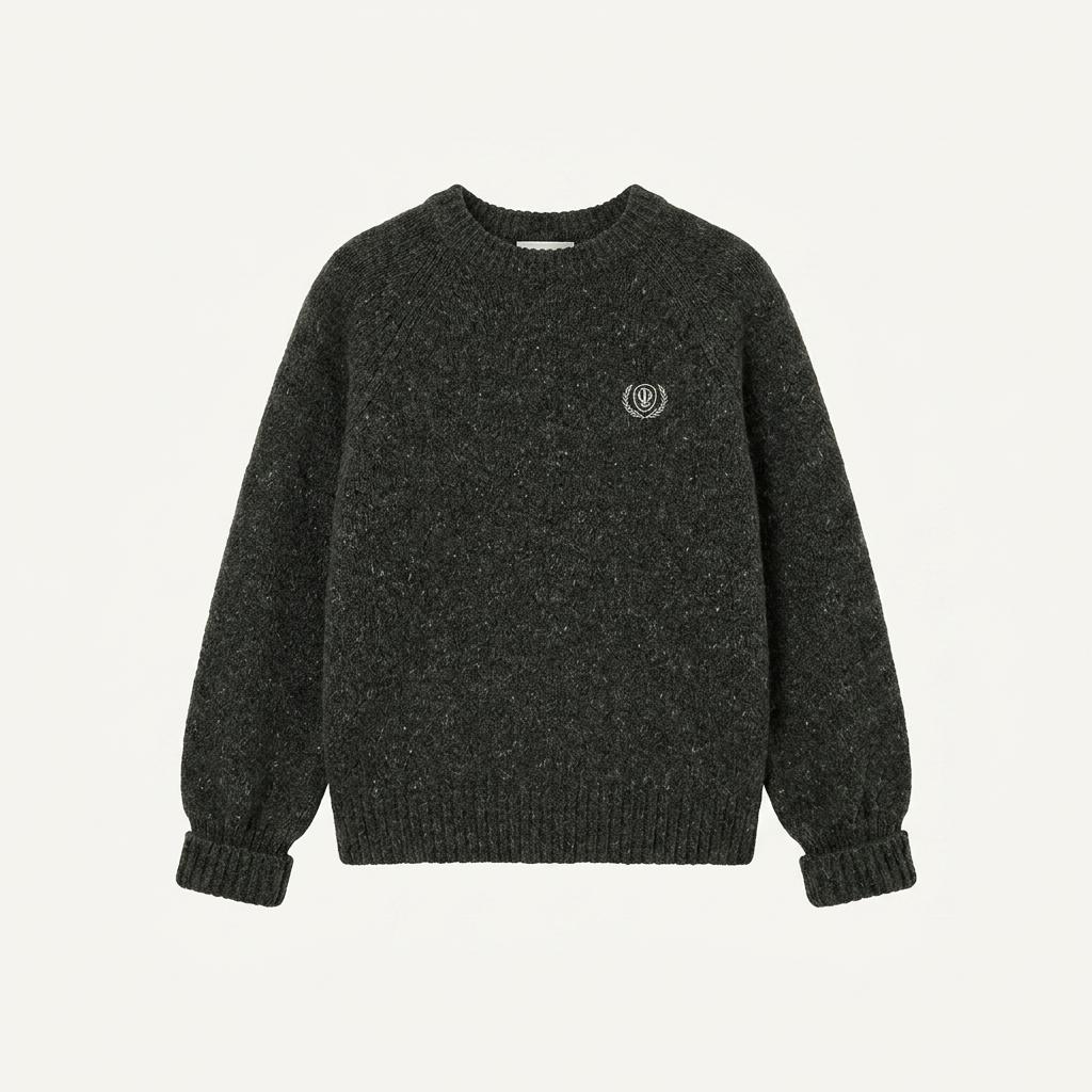 시엔느 덴버 울 니트 카키 Denver Wool Knit 1