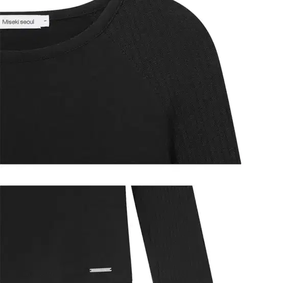 미세키서울 Raglan knit long sleeve 2