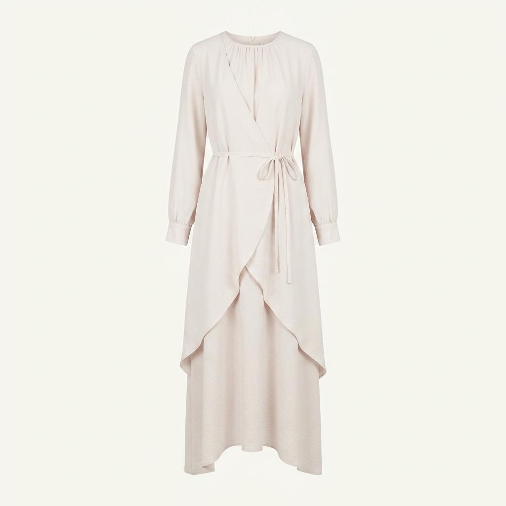 킨더살몬 abigail dress pale rosy 1