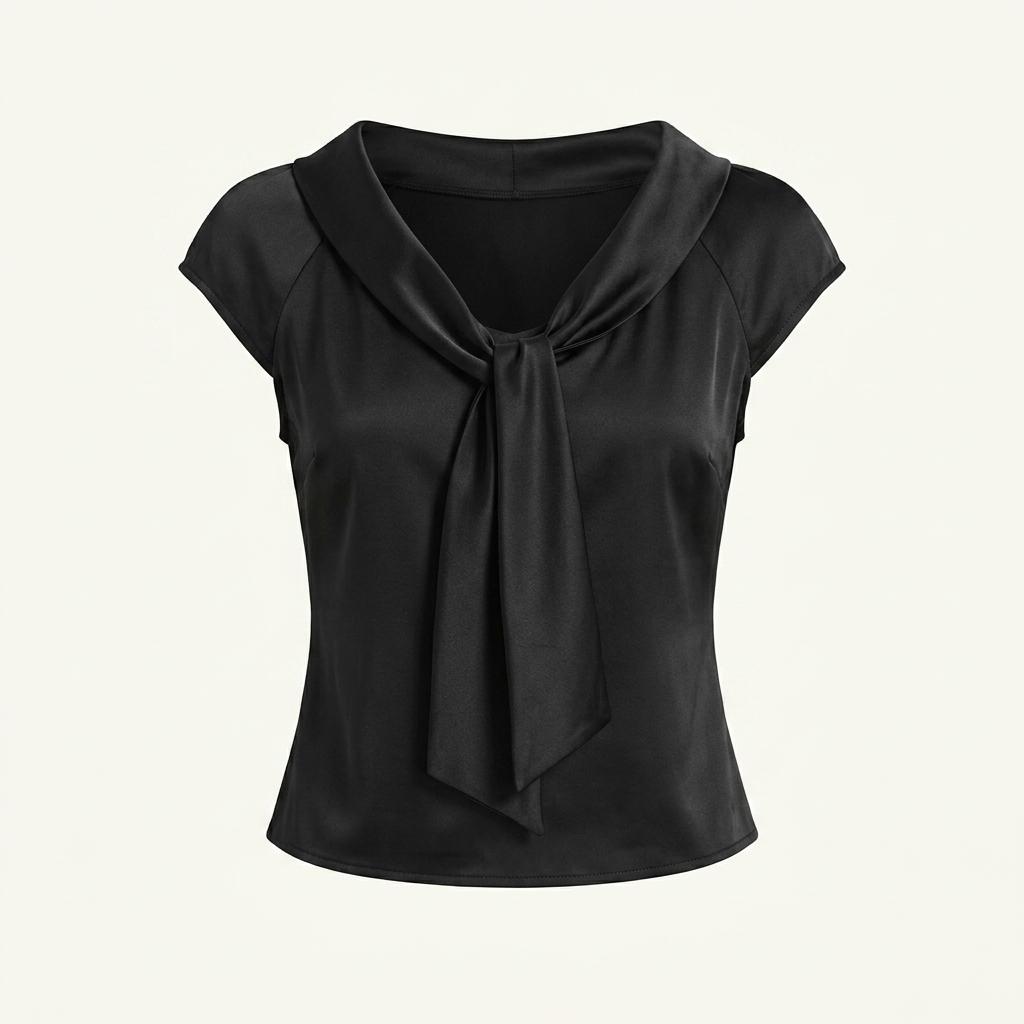 킨더살몬 valois bowtie top 발루아 보우타이 탑 1