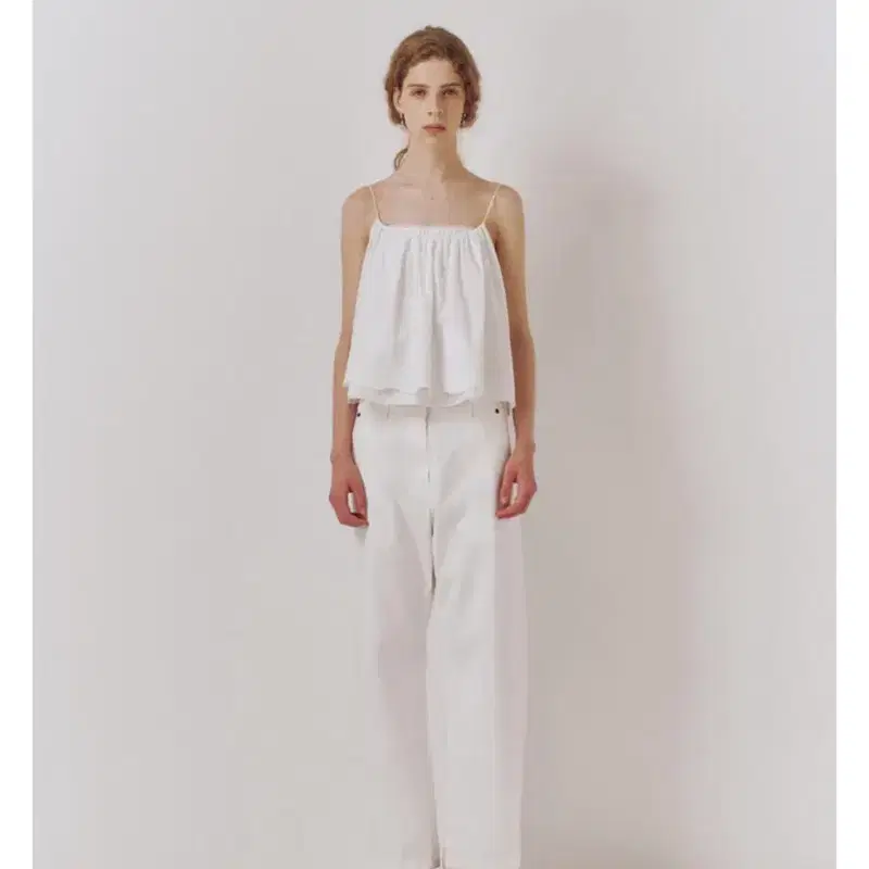 킨더살몬 Lace Top White 레이스 블라우스 3