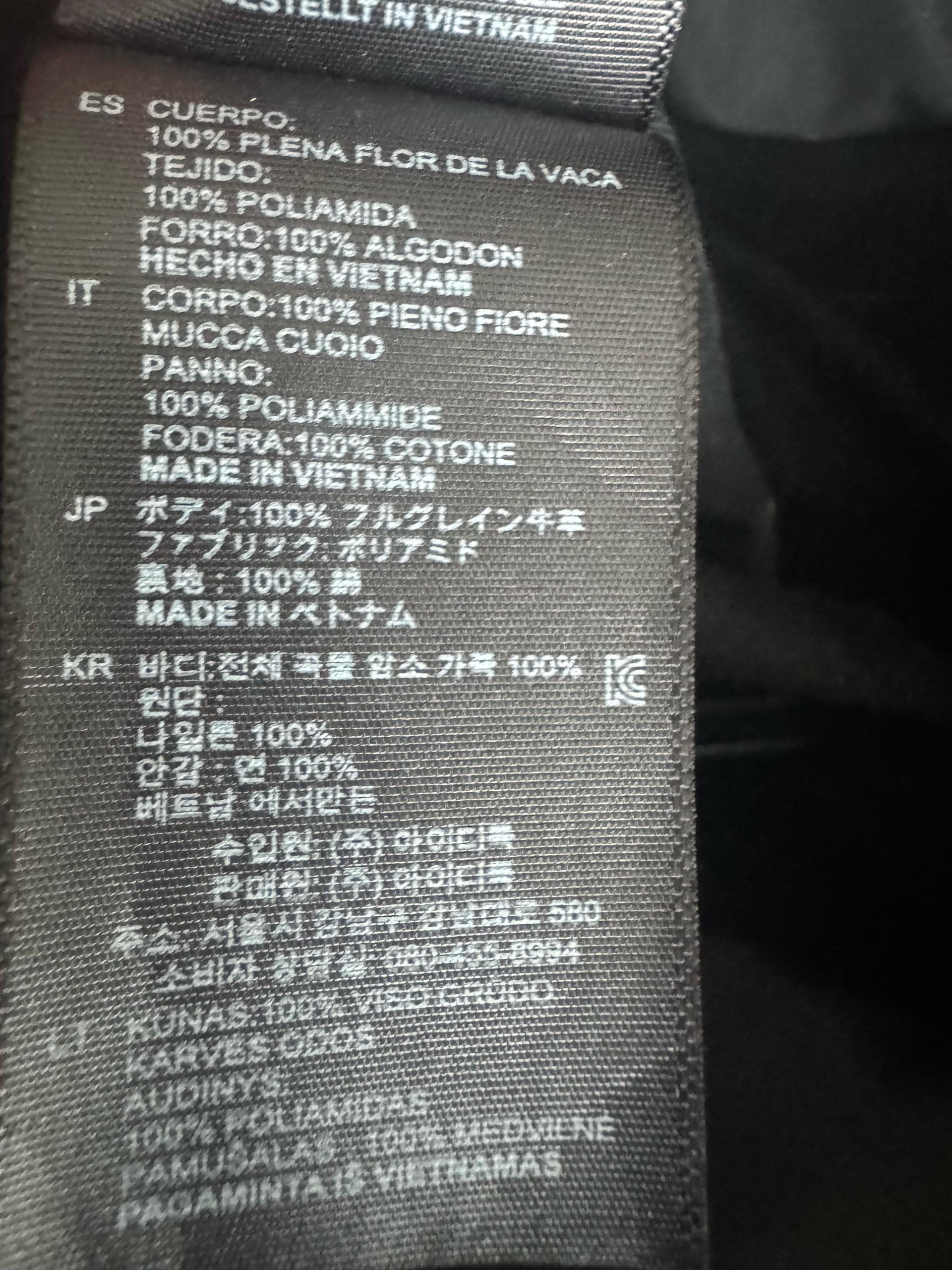 산드로 레더 버킷백 블랙 9